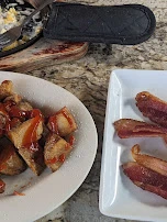 Fried Potatoes & Bacon